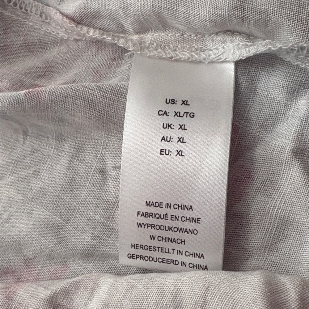 Dog Apparel Clothing Tommy Bahama Floral Print Tan Blue Pink XL - Picture 5 of 6